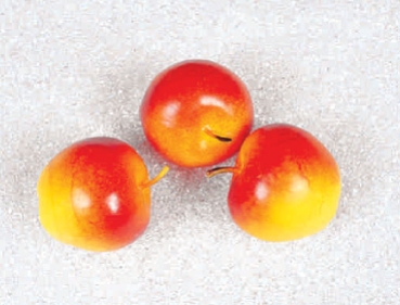 3 mittlere gelbe Äpfel (AF-0309)