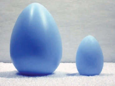12 Eier, blau, 17cm (AF-0470)
