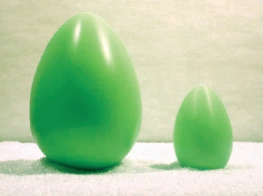 12 Eier, grün, 17cm (AF-0474)