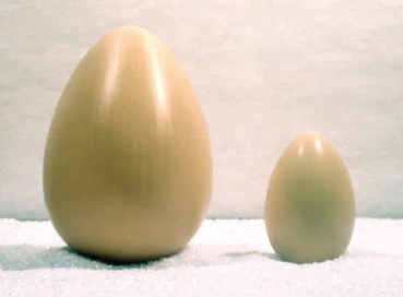 12 Eier, braun, 17cm (AF-0476)