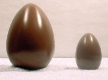 12 Schokoladeneier, 17cm (AF-0478)