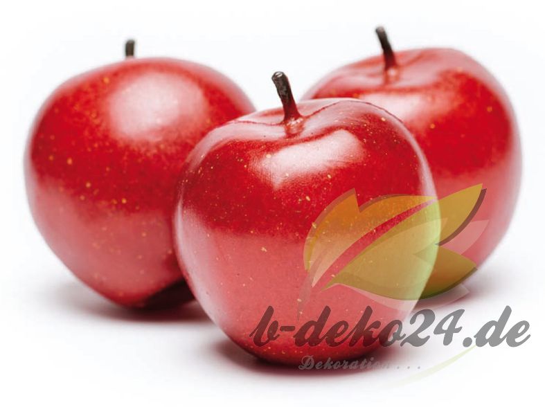 b-deko24.de - Äpfel 3 (AF-0306) rote