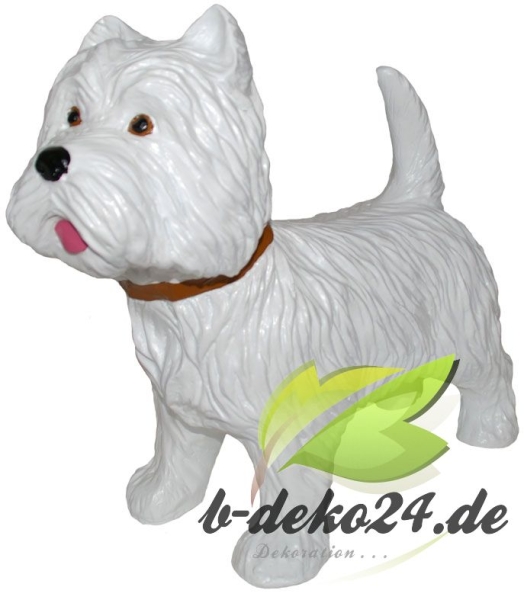 stehender Hund West Highland White Terrier (AF-0719)