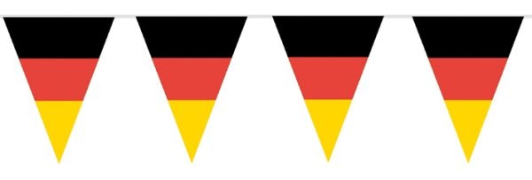 Plastik-Wimpelkette Deutschland